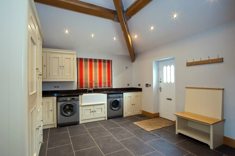 Custom utility room joinery and cabinetry